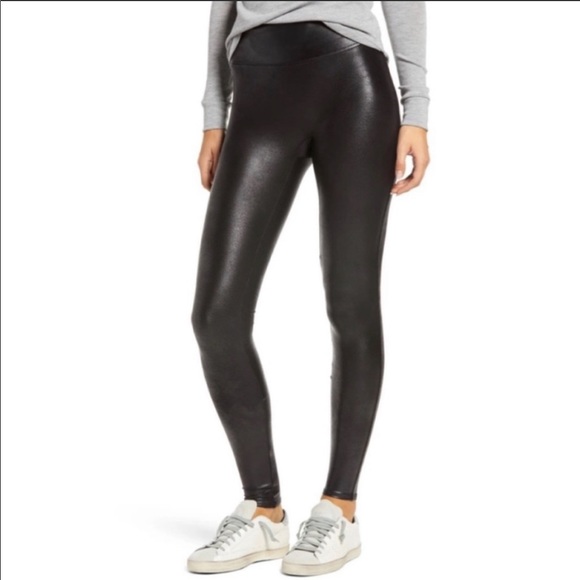 Spanx Faux Leather Leggings - Picture 2 of 5